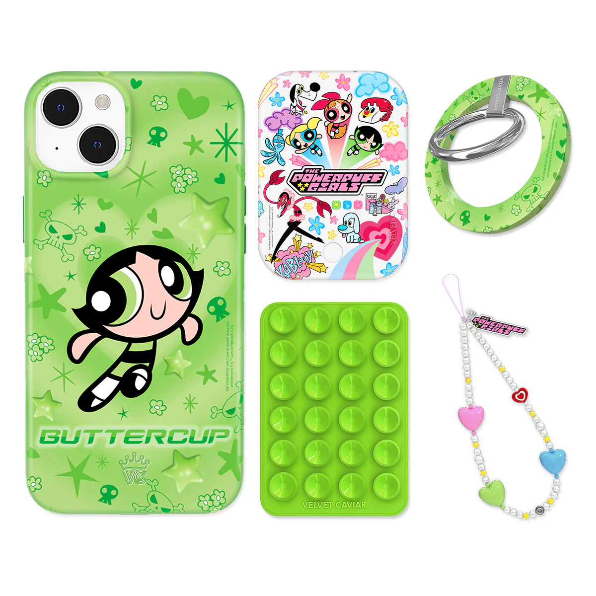 The Powerpuff Girls Buttercup iPhone Bundle Set - Grip - Image 12