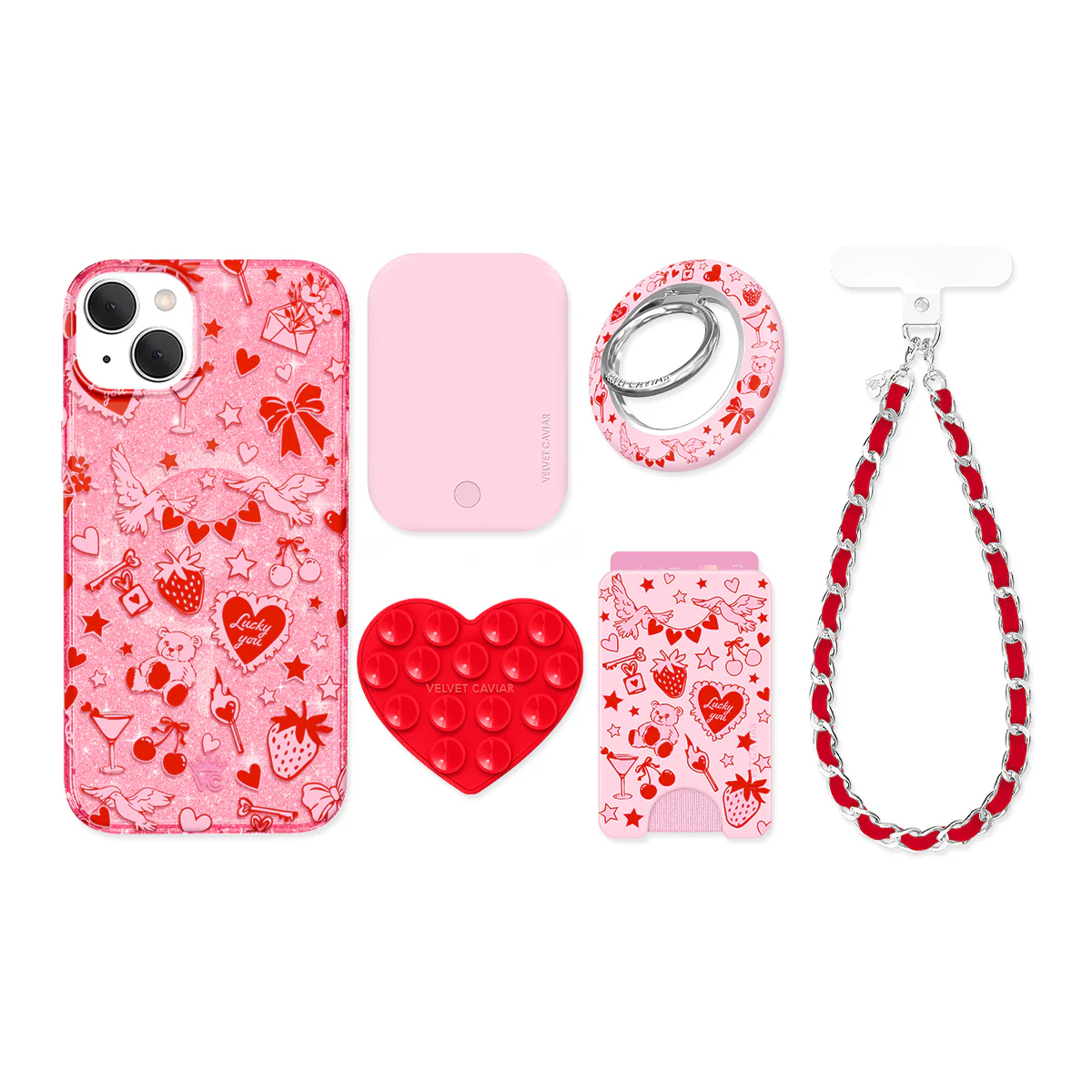 Be Mine Glitter iPhone Bundle Set - Image 11