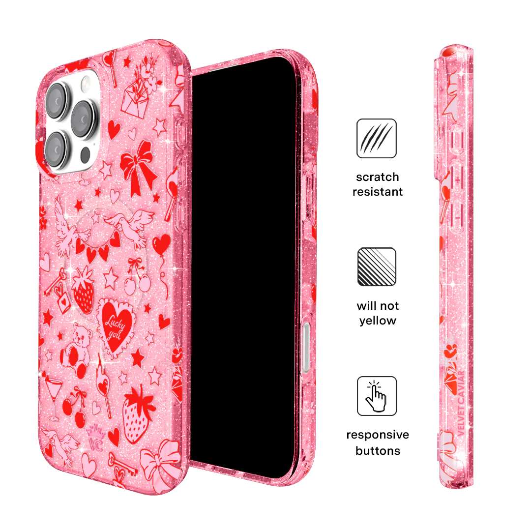 Be Mine Glitter iPhone Case - Image 10