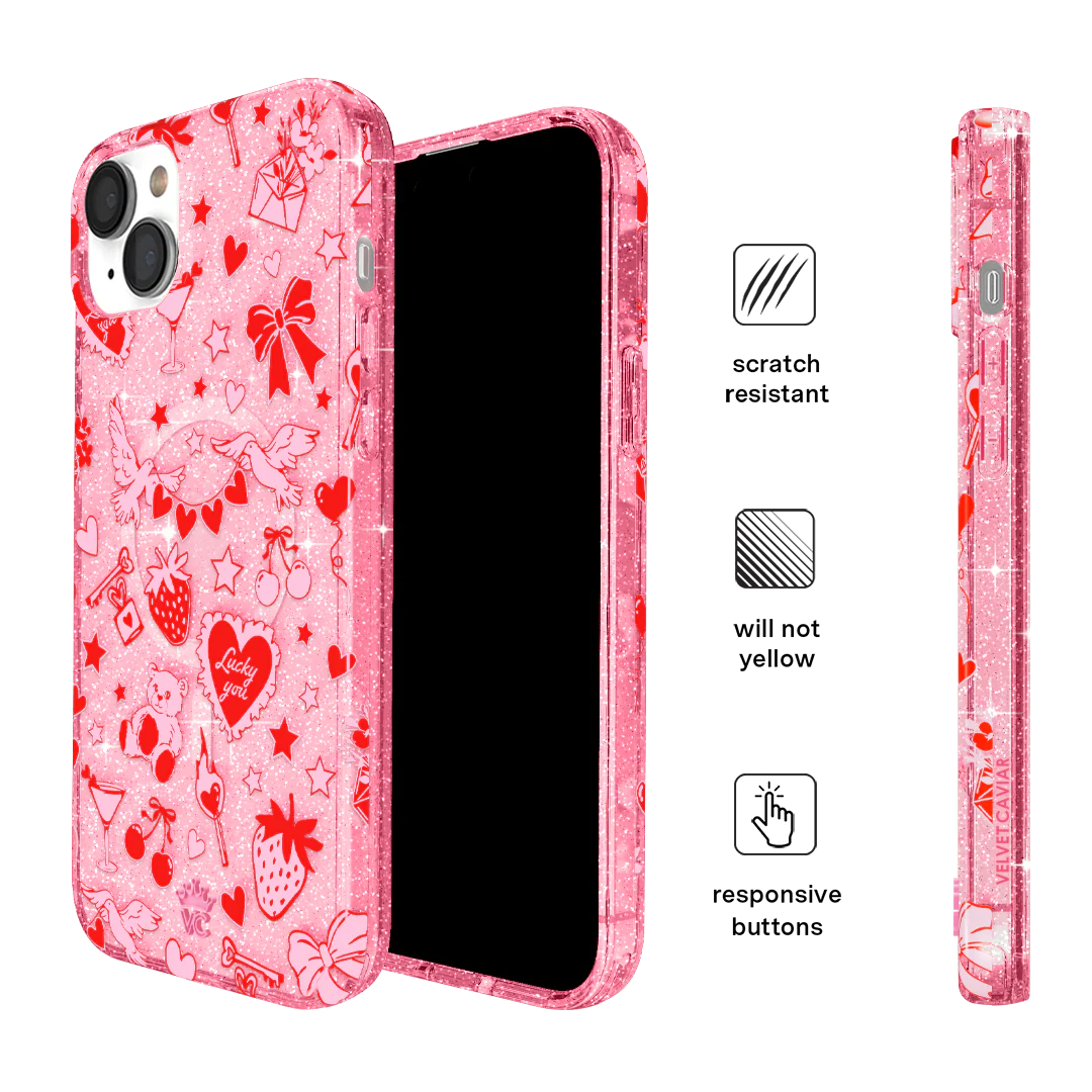 Be Mine Glitter iPhone Case - Image 40