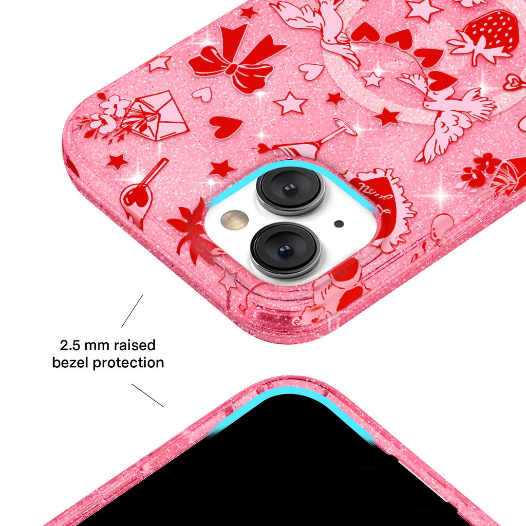 Be Mine Glitter iPhone Case - Image 52