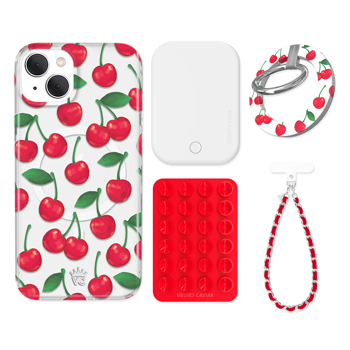 Very Cherry iPhone Bundle Set - Grip - Image 5