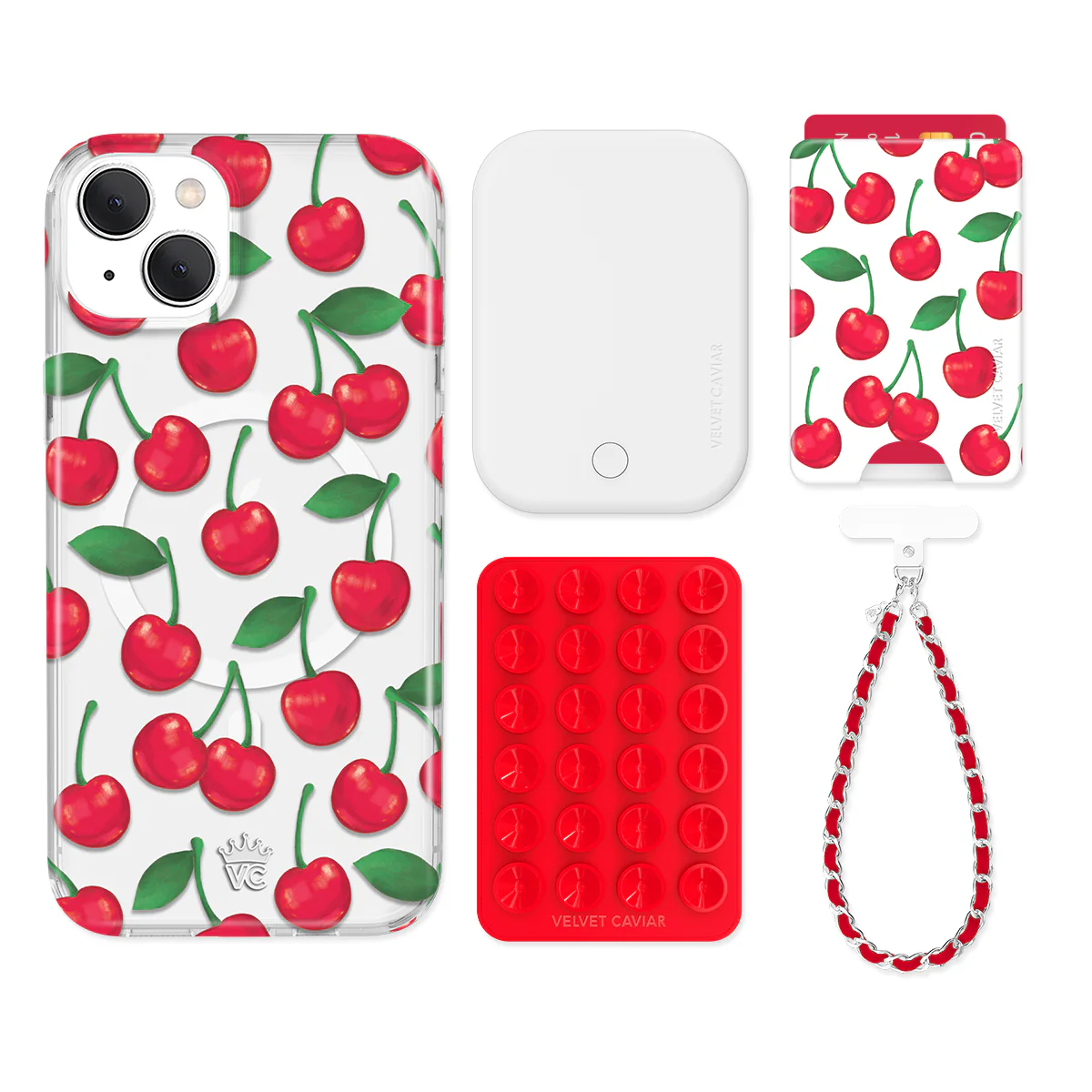 Very Cherry iPhone Bundle Set - Wallet - Image 5
