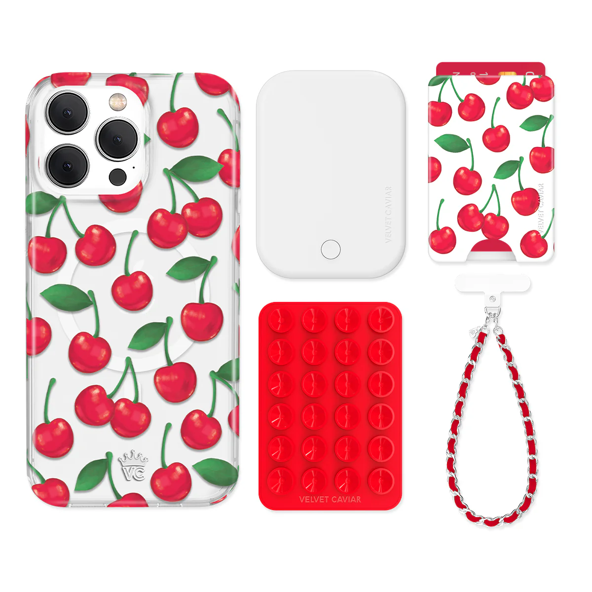 Very Cherry iPhone Bundle Set - Wallet - Image 6