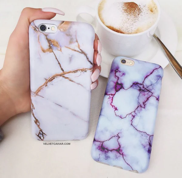 White & Gold Marble iPhone Case - Image 43