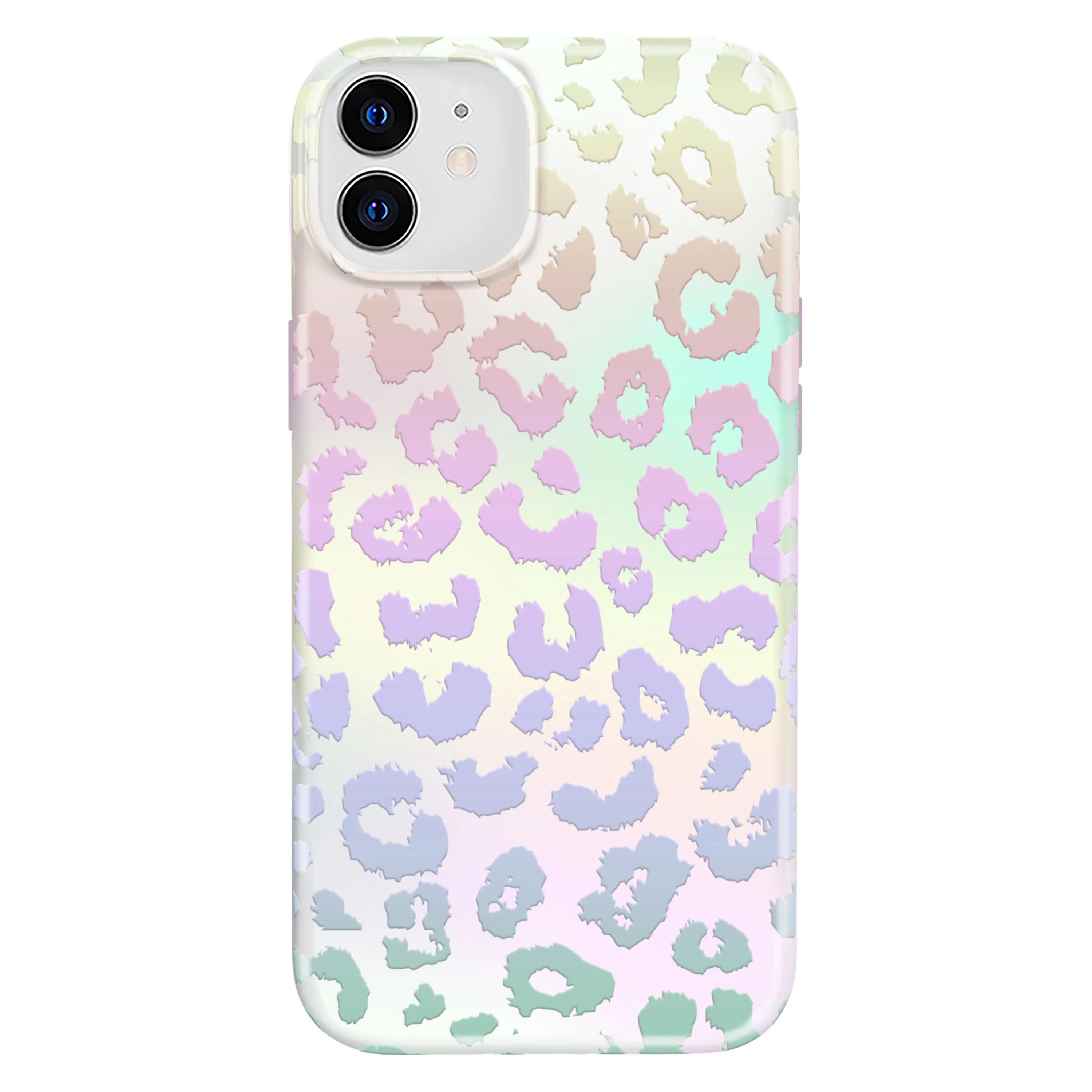 White Opal Leopard iPhone Case - Image 111