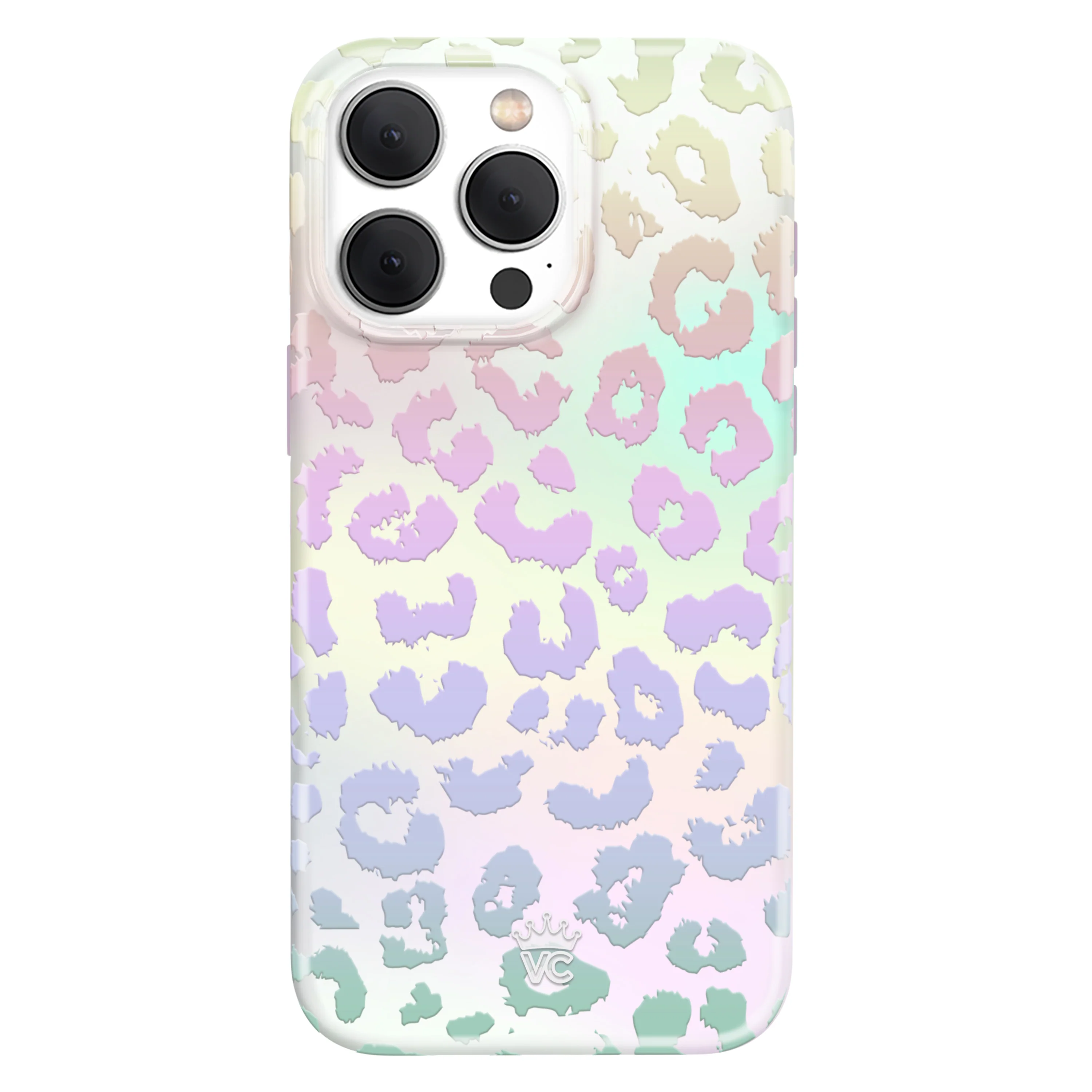 White Opal Leopard iPhone Case - Image 36