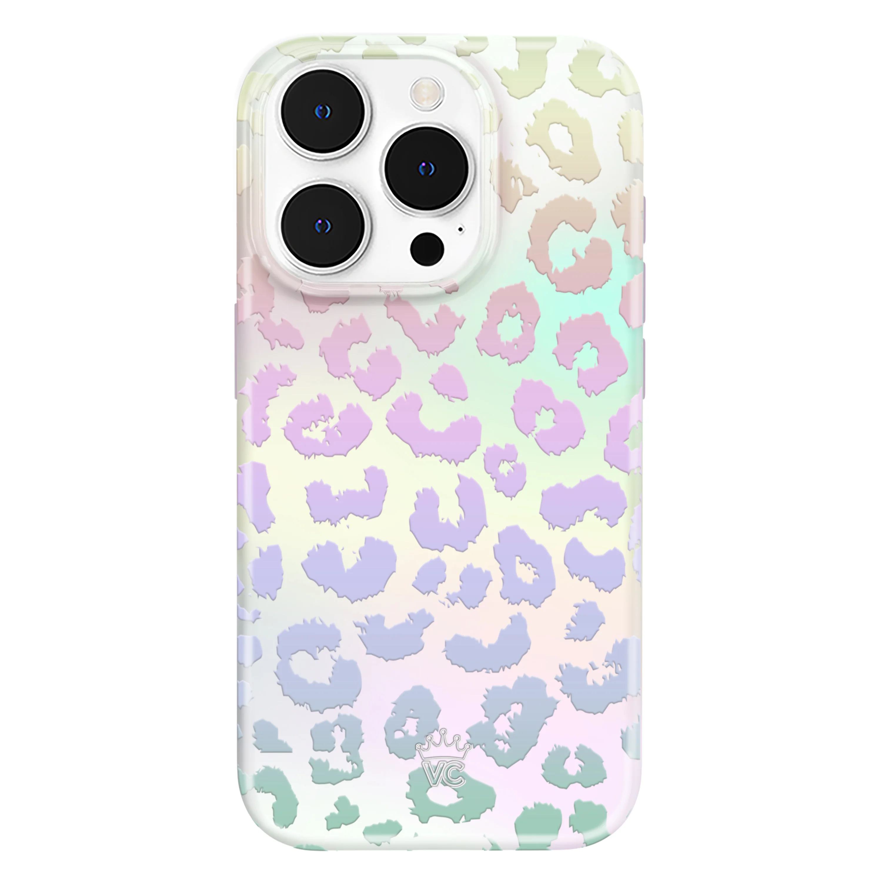 White Opal Leopard iPhone Case - Image 61