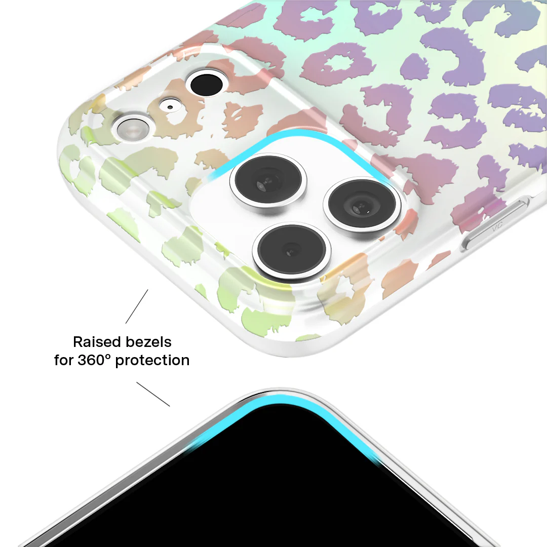 White Opal Leopard iPhone Case - Image 8