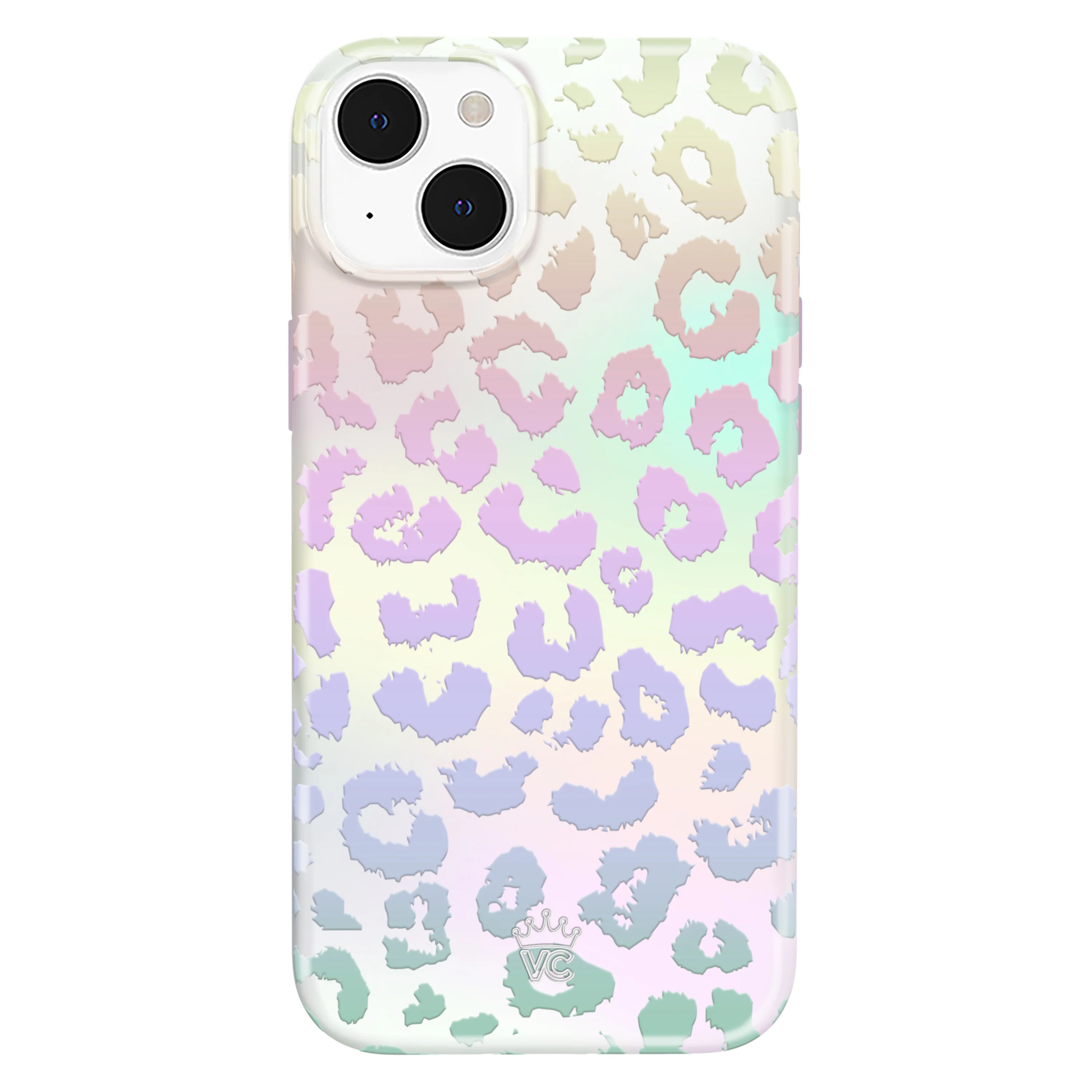 White Opal Leopard iPhone Case - Image 91