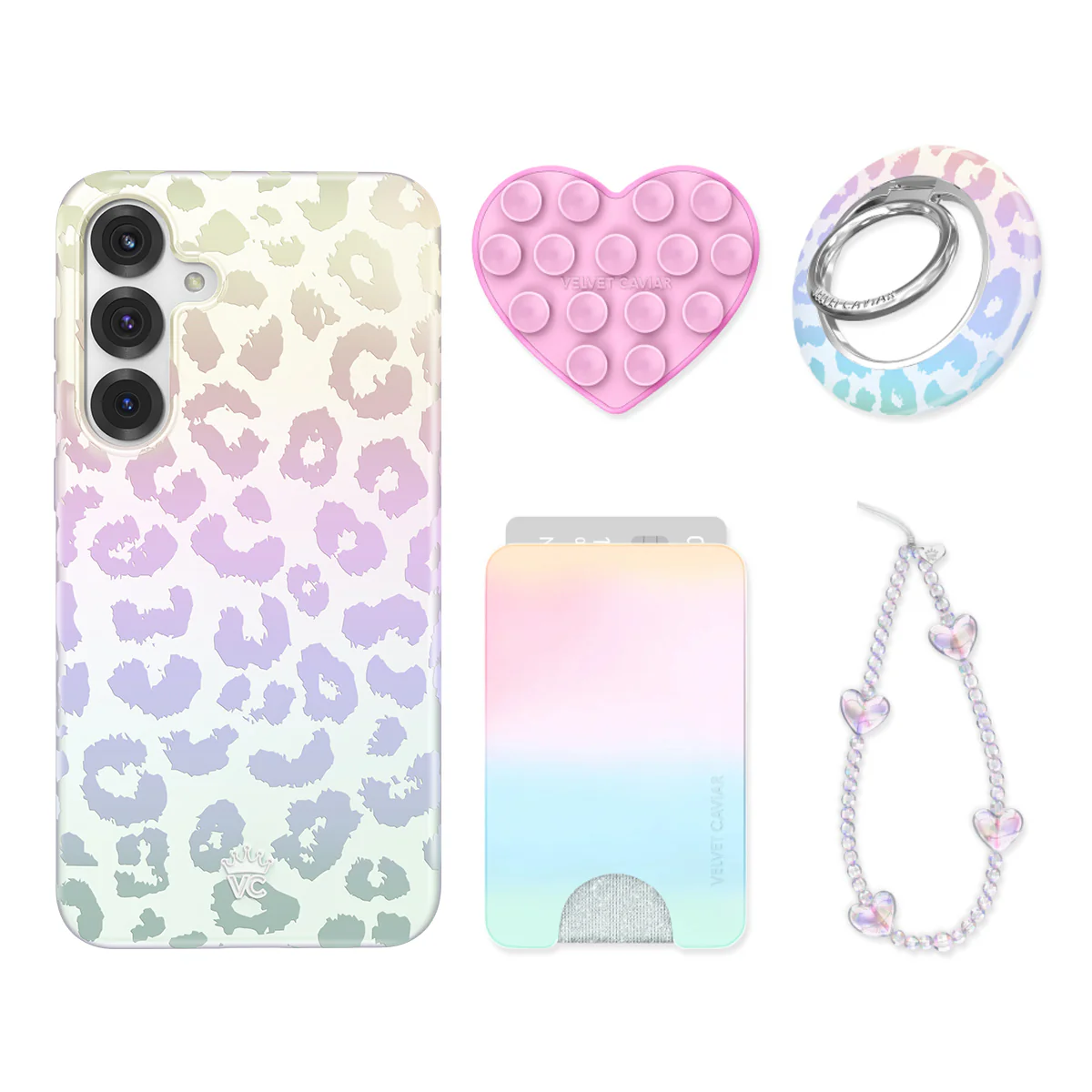 White Opal Leopard Samsung Bundle Set - Image 4