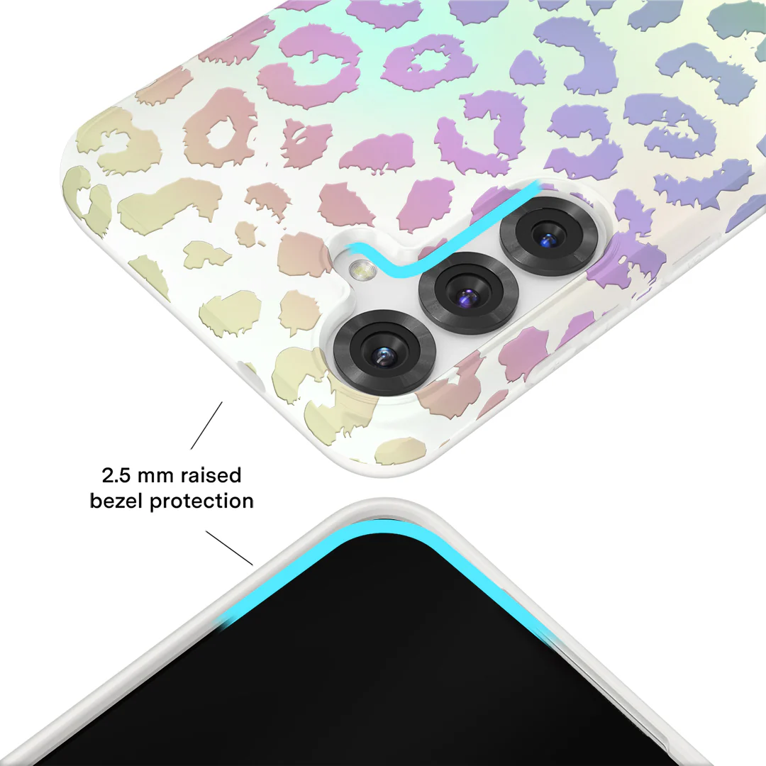 White Opal Leopard Samsung Case - Image 12