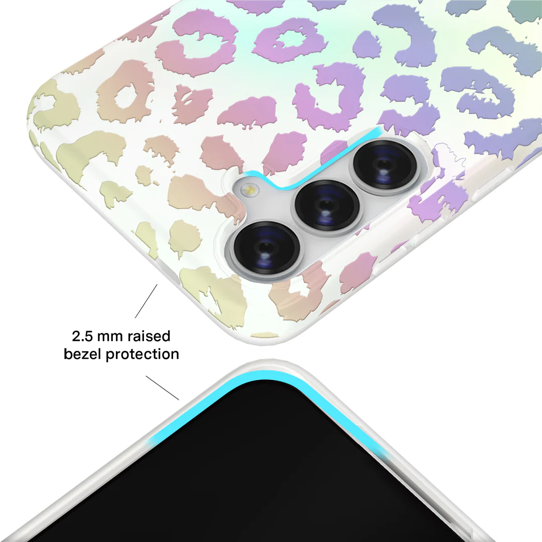 White Opal Leopard Samsung Case - Image 27