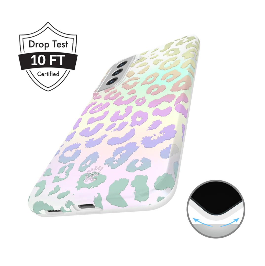 White Opal Leopard Samsung Case - Image 69