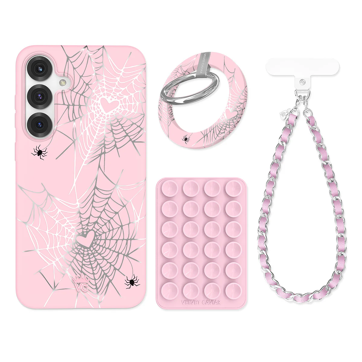 Widow’s Web Chrome Samsung Bundle Set