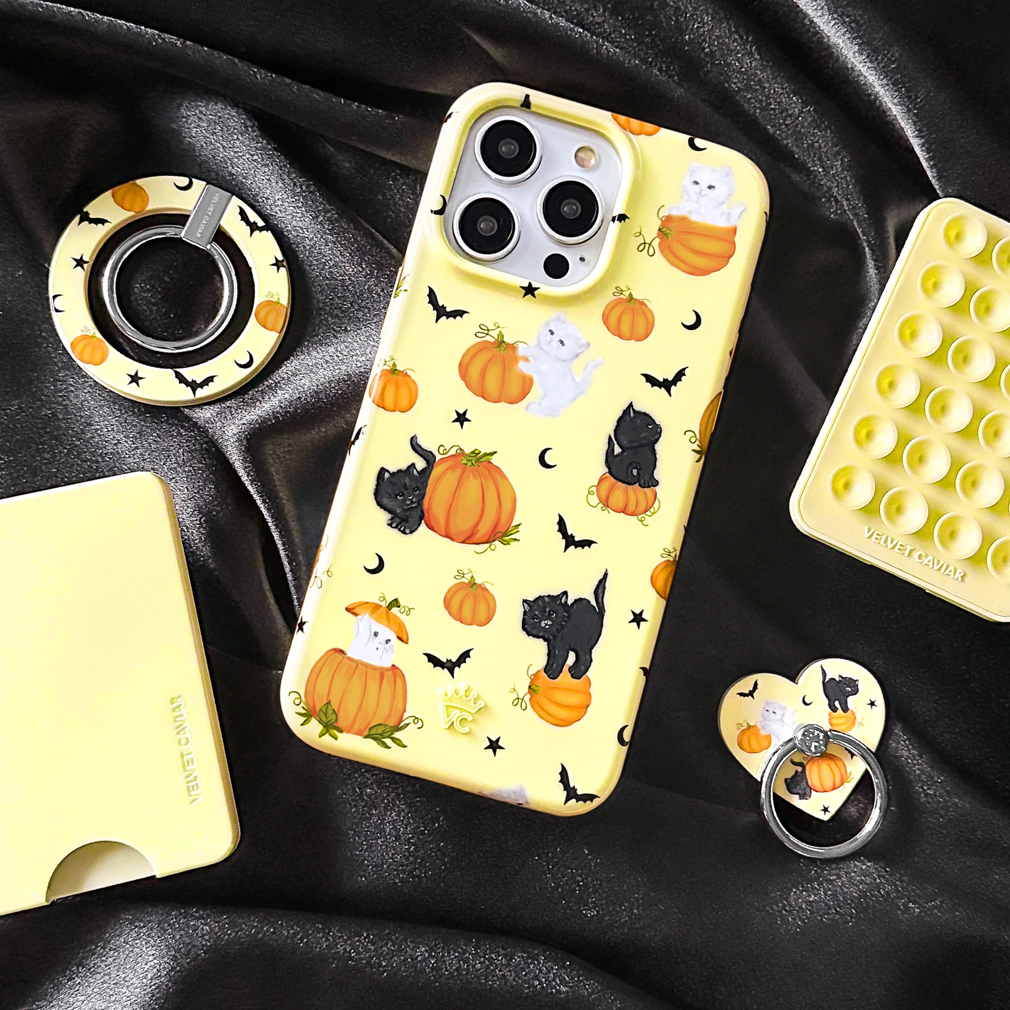 Purrfect Pumpkins MagSafe Grip Ring - Image 2